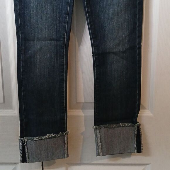 Jessica Simpson Wright Arrow Straight Skinny Jeans Sz 24 NWT Style 4301 On Going - Picture 2 of 12